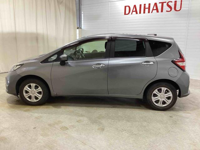 ノートXフロアCVT車 プッシュスタートスイッチ 電子カードキー Wエアバック ABS(鹿児島県)の中古車