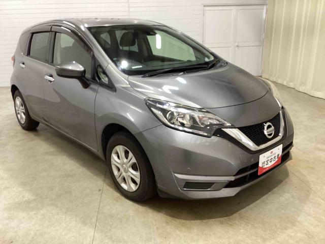 ノートXフロアCVT車 プッシュスタートスイッチ 電子カードキー Wエアバック ABS(鹿児島県)の中古車