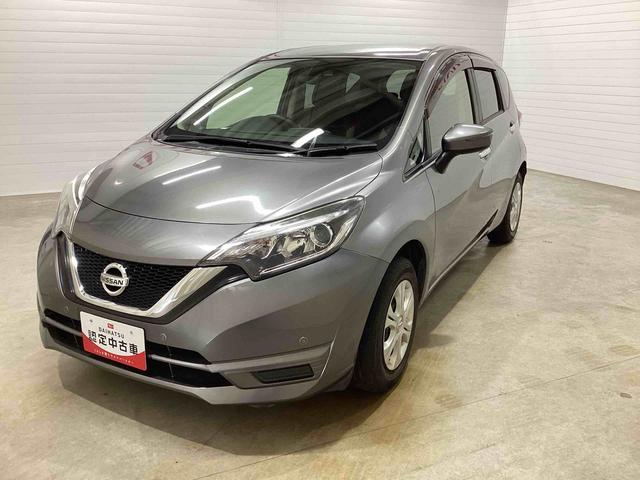 ノートXフロアCVT車 プッシュスタートスイッチ 電子カードキー Wエアバック ABS(鹿児島県)の中古車