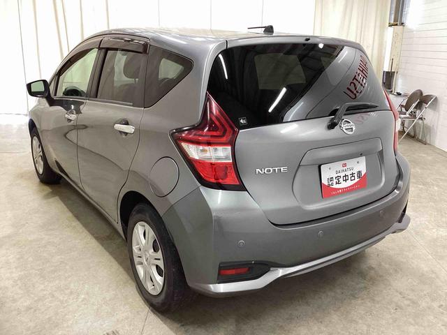 ノートXフロアCVT車 プッシュスタートスイッチ 電子カードキー Wエアバック ABS(鹿児島県)の中古車