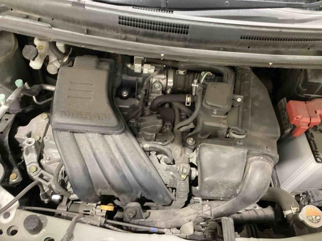 ノートXフロアCVT車 プッシュスタートスイッチ 電子カードキー Wエアバック ABS(鹿児島県)の中古車