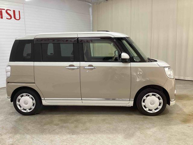 ムーヴキャンバスGメイクアップVS SAIIIインパネシフト プッシュスタートスイッチ 電子カードキー カーナビ バックモニター 踏み間違い防止 車線逸脱防止 両側パワースライドドア(鹿児島県)の中古車