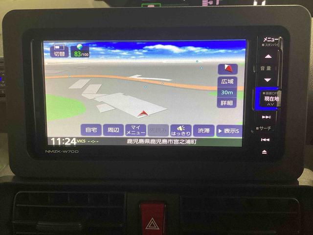 タントXセレクションインパネシフト プッシュスタートスイッチ 電子カードキー カーナビ バックモニター 両側スライド片側電動ドア 車線逸脱警報装置 軽減ブレーキ ABS(鹿児島県)の中古車