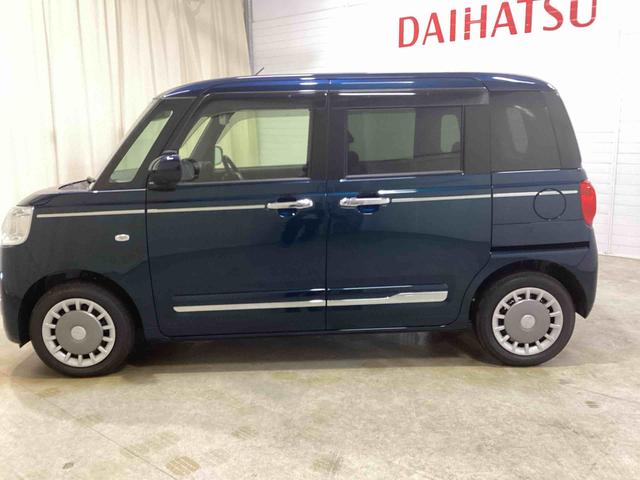 ムーヴキャンバスセオリーＧターボターボ　インパネシフト　プッシュスタートスイッチ　電子カードキー　電動パーキングブレーキ　両側電動スライドドア　レーンアシスト　衝突軽減Ｂ　ＡＢＳ　オートマチックハイビーム（鹿児島県）の中古車