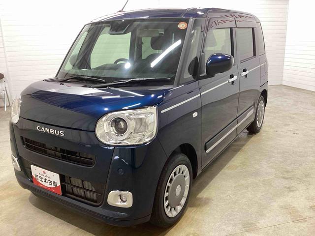 ムーヴキャンバスセオリーＧターボターボ　インパネシフト　プッシュスタートスイッチ　電子カードキー　電動パーキングブレーキ　両側電動スライドドア　レーンアシスト　衝突軽減Ｂ　ＡＢＳ　オートマチックハイビーム（鹿児島県）の中古車