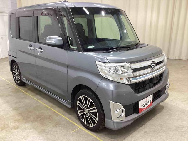 タントカスタムRS トップエディションSAターボ車 インパネシフト プッシュスタートスイッチ 電子カードキー 両側電動スライドドア カーナビ バックモニター 衝突被害軽減システム ETC車載器 ABS アルミホイール(鹿児島県)の中古車