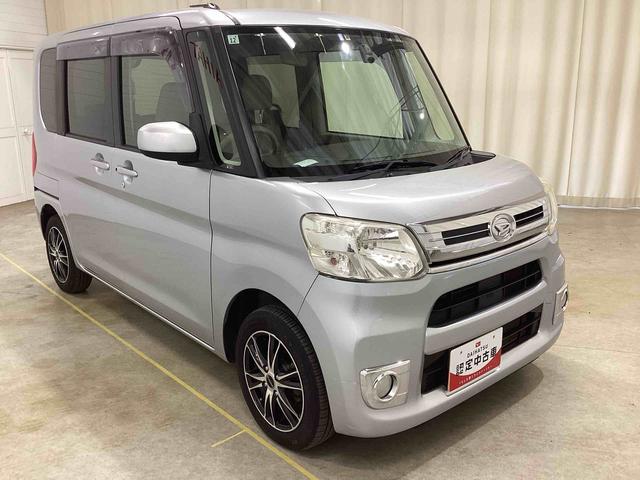 タントXターボターボ車 インパネシフト プッシュスタートスイッチ 電子カードキー カーナビ バックモニター ABS(鹿児島県)の中古車