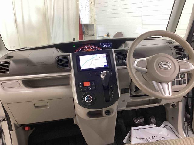 タントXターボターボ車 インパネシフト プッシュスタートスイッチ 電子カードキー カーナビ バックモニター ABS(鹿児島県)の中古車