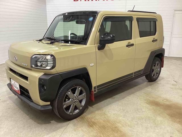 タフトＧターボターボ車　９インチ純正カーナビ　パノラマモニター　ＥＴＣ　全車速追従型オートクルーズ　コーナーセンサー　カーテンシールド＆サイドエアバック　ＬＥＤヘッドライト　オートライト　衝突回避支援システム（鹿児島県）の中古車