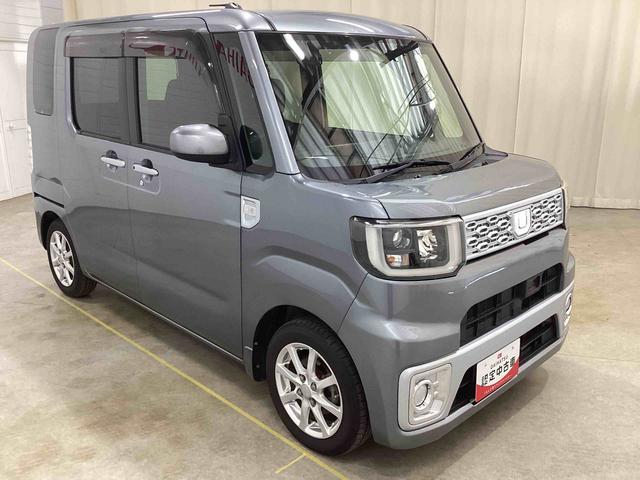 ウェイクＸ　ＳＡターボ車　インパネシフト　プッシュスタートスイッチ　電子カードキー　　カーナビ　バックモニター　衝突軽減システム　アルミホイール　両側スライド片側電動ドア（鹿児島県）の中古車