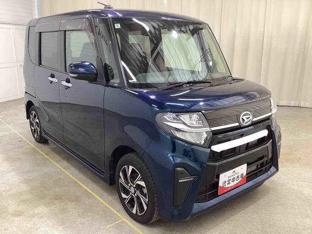 タントカスタムXインパネシフト プッシュスタートスイッチ 電子カードキー カーナビ バックモニター リヤ両側パワースライドドア レーンキープアシスト オートマチックハイビーム ABS アルミホイール(鹿児島県)の中古車