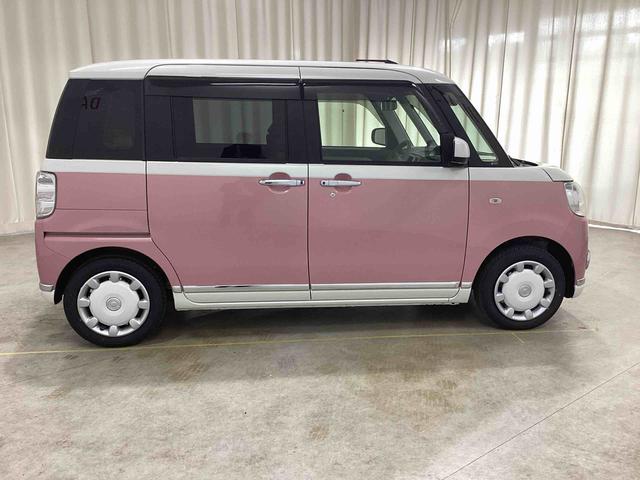 ムーヴキャンバスXメイクアップリミテッド SAIIIインパネシフト プッシュスタートスイッチ 電子カードキー 両側電動スライドドア 車線逸脱警報装置 衝突被害軽減システム ABS(鹿児島県)の中古車