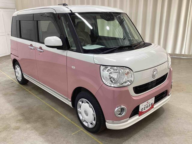 ムーヴキャンバスXメイクアップリミテッド SAIIIインパネシフト プッシュスタートスイッチ 電子カードキー 両側電動スライドドア 車線逸脱警報装置 衝突被害軽減システム ABS(鹿児島県)の中古車