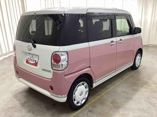 ムーヴキャンバスXメイクアップリミテッド SAIIIインパネシフト プッシュスタートスイッチ 電子カードキー 両側電動スライドドア 車線逸脱警報装置 衝突被害軽減システム ABS(鹿児島県)の中古車