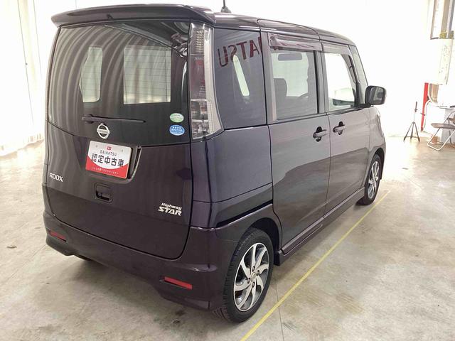 ルークスハイウェイスターインパネシフト　プッシュスタートスイッチ　電子カードキー　カーナビ　フォグランプ　両側スライド片側電動ドア　ＡＢＳ　運転席助手席エアバック　アルミホイール（鹿児島県）の中古車