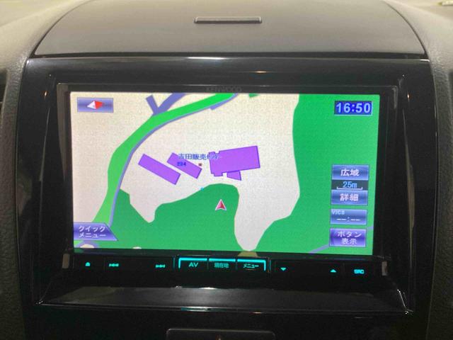 ルークスハイウェイスターインパネシフト　プッシュスタートスイッチ　電子カードキー　カーナビ　フォグランプ　両側スライド片側電動ドア　ＡＢＳ　運転席助手席エアバック　アルミホイール（鹿児島県）の中古車