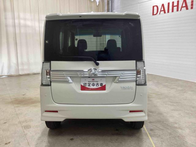 タントカスタムＸ　トップエディションＳＡIIインパネシフト　プッシュスタートスイッチ　電子カードキー　カーナビ　バックモニター　両側スライド片側電動ドア　車線逸脱警報装置　アルミホイール　ＡＢＳ（鹿児島県）の中古車