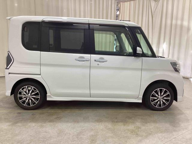 タントカスタムＸ　トップエディションＳＡIIインパネシフト　プッシュスタートスイッチ　電子カードキー　カーナビ　バックモニター　両側スライド片側電動ドア　車線逸脱警報装置　アルミホイール　ＡＢＳ（鹿児島県）の中古車