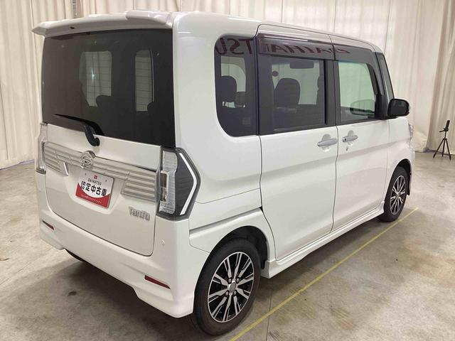 タントカスタムＸ　トップエディションＳＡIIインパネシフト　プッシュスタートスイッチ　電子カードキー　カーナビ　バックモニター　両側スライド片側電動ドア　車線逸脱警報装置　アルミホイール　ＡＢＳ（鹿児島県）の中古車