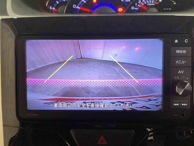 タントカスタムＸ　トップエディションＳＡIIインパネシフト　プッシュスタートスイッチ　電子カードキー　カーナビ　バックモニター　両側スライド片側電動ドア　車線逸脱警報装置　アルミホイール　ＡＢＳ（鹿児島県）の中古車