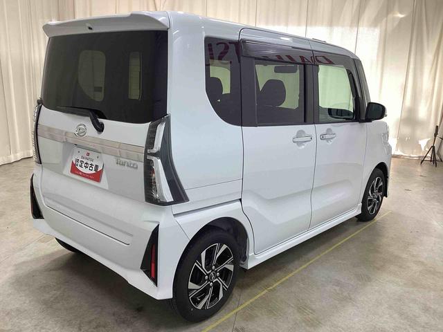 タントカスタムＸリミテッドインパネシフト　プッシュスタートスイッチ　電子カードキー　電動パーキングブレーキ　ディスプレイオーディオ　バックモニター　両側電動スライドドア　衝突被害軽減システム（鹿児島県）の中古車