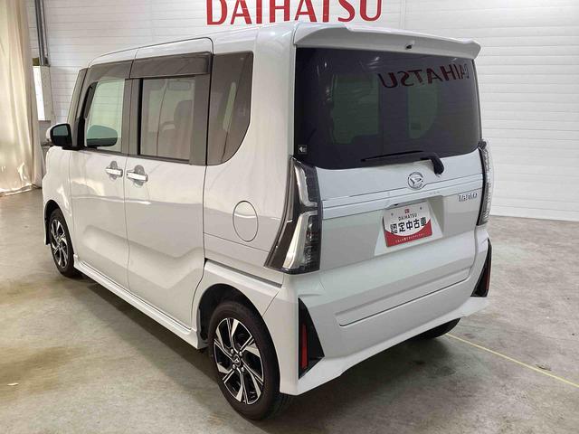 タントカスタムＸリミテッドインパネシフト　プッシュスタートスイッチ　電子カードキー　電動パーキングブレーキ　ディスプレイオーディオ　バックモニター　両側電動スライドドア　衝突被害軽減システム（鹿児島県）の中古車