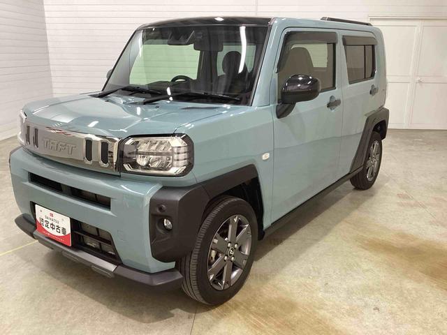 タフトG ダーククロムベンチャーインパネシフト プッシュスタートスイッチ 電子カードキー 電動パーキングブレーキ カーナビ バックモニター レーダーブレーキ レーンアシスト アルミホイール オートハイビーム ガラスルーフ(鹿児島県)の中古車