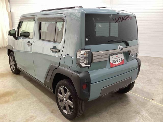 タフトG ダーククロムベンチャーインパネシフト プッシュスタートスイッチ 電子カードキー 電動パーキングブレーキ カーナビ バックモニター レーダーブレーキ レーンアシスト アルミホイール オートハイビーム ガラスルーフ(鹿児島県)の中古車