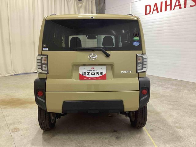 タフトＧインパネシフト　プッシュスタートスイッチ　電子カードキー　電動パーキングブレーキ　カーナビ　バックモニター　ＥＴＣ　車線逸脱防止　オートマチックハイビーム　アルミ　ＡＢＳ（鹿児島県）の中古車