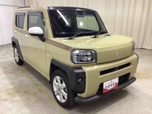 タフトＧインパネシフト　プッシュスタートスイッチ　電子カードキー　電動パーキングブレーキ　カーナビ　バックモニター　ＥＴＣ　車線逸脱防止　オートマチックハイビーム　アルミ　ＡＢＳ（鹿児島県）の中古車