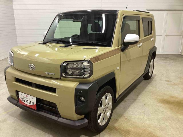 タフトＧインパネシフト　プッシュスタートスイッチ　電子カードキー　電動パーキングブレーキ　カーナビ　バックモニター　ＥＴＣ　車線逸脱防止　オートマチックハイビーム　アルミ　ＡＢＳ（鹿児島県）の中古車