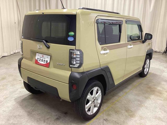 タフトＧインパネシフト　プッシュスタートスイッチ　電子カードキー　電動パーキングブレーキ　カーナビ　バックモニター　ＥＴＣ　車線逸脱防止　オートマチックハイビーム　アルミ　ＡＢＳ（鹿児島県）の中古車