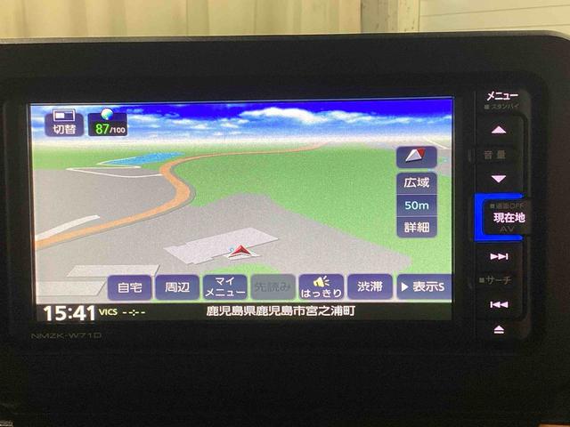 タフトＧインパネシフト　プッシュスタートスイッチ　電子カードキー　電動パーキングブレーキ　カーナビ　バックモニター　ＥＴＣ　車線逸脱防止　オートマチックハイビーム　アルミ　ＡＢＳ（鹿児島県）の中古車