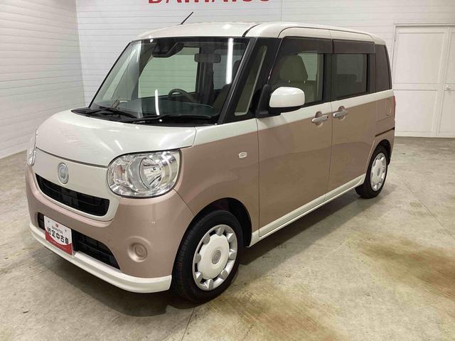 ムーヴキャンバスＸ　ＳＡIIIインパネシフト　プッシュスタートスイッチ　電子カードキー　カーナビ　両側電動スライドドア　衝突被害軽減装置　車線逸脱防止　ＡＢＳ（鹿児島県）の中古車