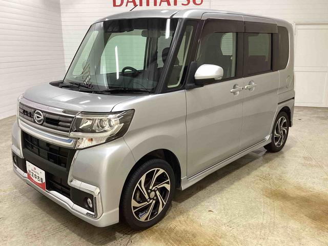 タントカスタムＲＳ　トップエディションＶＳ　ＳＡIIIターボ　インパネシフト　プッシュスタートスイッチ　カードキー　カーナビ　バックモニター　両側電動パワースライドドア　踏み間違い防止装置　アルミホイール　レーンアシスト（鹿児島県）の中古車