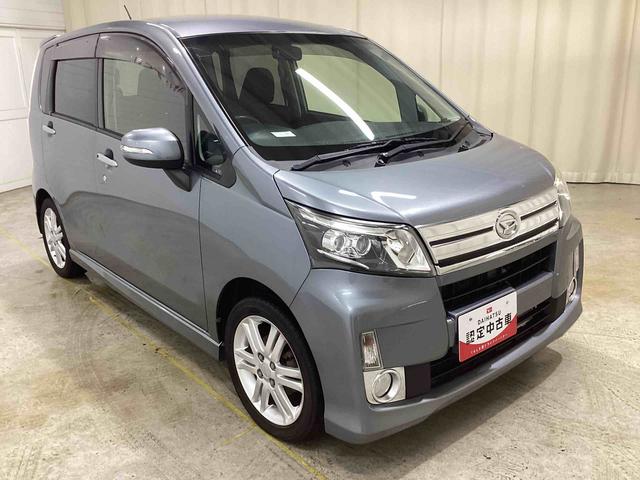 ムーヴカスタム　ＲＳターボ車　インパネシフト　プッシュスタートスイッチ　電子カードキー　カーナビ　バックモニター　アルミホイール　フォグランプ　ＡＢＳ（鹿児島県）の中古車