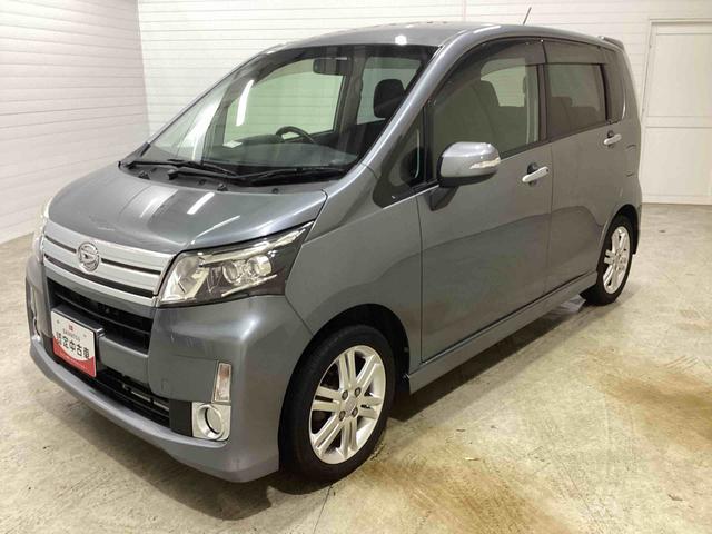 ムーヴカスタム　ＲＳターボ車　インパネシフト　プッシュスタートスイッチ　電子カードキー　カーナビ　バックモニター　アルミホイール　フォグランプ　ＡＢＳ（鹿児島県）の中古車