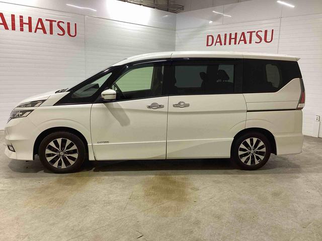 セレナハイウェイスター　ＶセレクションIIインパネシフト　プッシュスタートスイッチ　インテリキー　カーナビ　バックモニター（パノラマモニター）　両側電動スライドドア　アルミホイール　ＡＢＳ（鹿児島県）の中古車