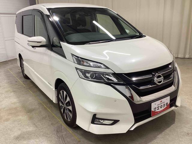 セレナハイウェイスター　ＶセレクションIIインパネシフト　プッシュスタートスイッチ　インテリキー　カーナビ　バックモニター（パノラマモニター）　両側電動スライドドア　アルミホイール　ＡＢＳ（鹿児島県）の中古車