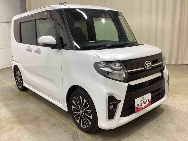 タントカスタムRSターボ車 インパネシフト プッシュスタートスイッチ 電子カードキー カーナビ ドラレコ 両側電動スライドドア 衝突被害軽減システム 車線逸脱防止 ハイビームアシスト アルミホイール(鹿児島県)の中古車
