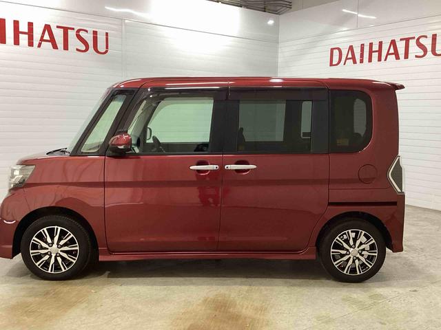 タントカスタムＸ　トップエディションＶＳ　ＳＡIIIインパネシフト　プッシュスタートスイッチ　電子カードキー　両側電動スライドドア　カーナビ　バックモニター（パノラマモニター）　レーンアシスト　アルミホイール　ＡＢＳ（鹿児島県）の中古車