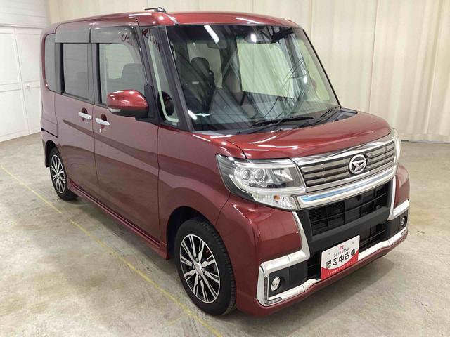 タントカスタムＸ　トップエディションＶＳ　ＳＡIIIインパネシフト　プッシュスタートスイッチ　電子カードキー　両側電動スライドドア　カーナビ　バックモニター（パノラマモニター）　レーンアシスト　アルミホイール　ＡＢＳ（鹿児島県）の中古車