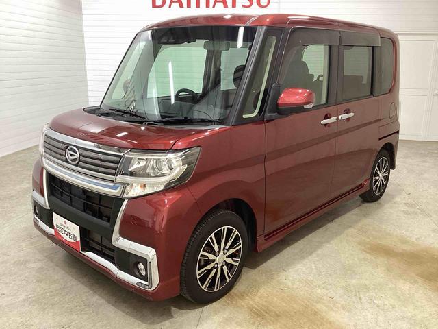 タントカスタムＸ　トップエディションＶＳ　ＳＡIIIインパネシフト　プッシュスタートスイッチ　電子カードキー　両側電動スライドドア　カーナビ　バックモニター（パノラマモニター）　レーンアシスト　アルミホイール　ＡＢＳ（鹿児島県）の中古車