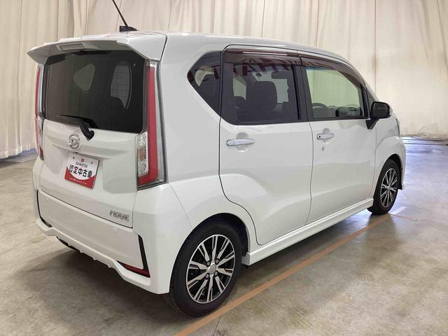 ムーヴカスタム X ハイパーSAインパネシフト プッシュスタートスイッチ 電子カードキー カーナビ ETC車載器 誤発進抑制機能 ABS アルミホイール(鹿児島県)の中古車