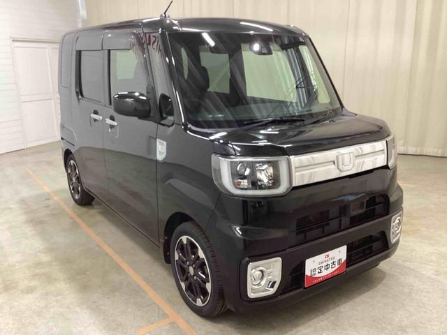 ウェイクGターボ レジャーエディションSAIIターボ車 インパネシフト プッシュスタートスイッチ 電子カードキー 両側電動スライドドア カーナビ バックモニター 衝突被害軽減システム レーンアシスト アルミホイール(鹿児島県)の中古車
