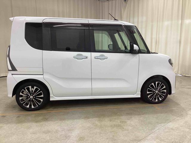 タントカスタムRSターボ付 インパネシフト プッシュスタートスイッチ 両側電動スライドドア アルミホイール ABS シートヒーター 車線逸脱警報(鹿児島県)の中古車