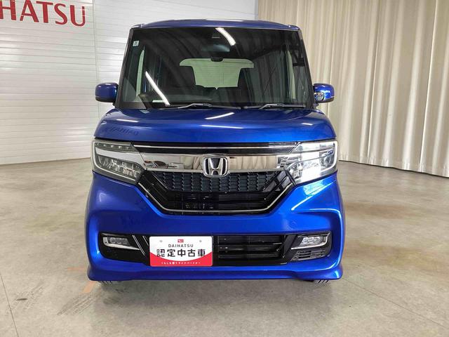 N−BOXカスタムG・Lホンダセンシングインパネシフト プッシュスタートスイッチ 電子カードキー 両側電動スライドドア カーナビ アルミホイール ETC車載器(鹿児島県)の中古車