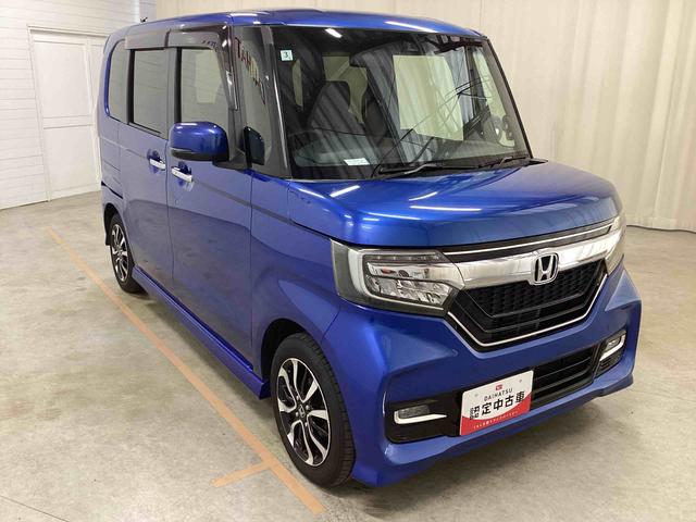 N−BOXカスタムG・Lホンダセンシングインパネシフト プッシュスタートスイッチ 電子カードキー 両側電動スライドドア カーナビ アルミホイール ETC車載器(鹿児島県)の中古車