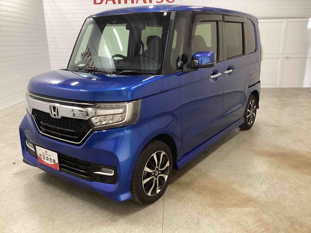 N−BOXカスタムG・Lホンダセンシングインパネシフト プッシュスタートスイッチ 電子カードキー 両側電動スライドドア カーナビ アルミホイール ETC車載器(鹿児島県)の中古車