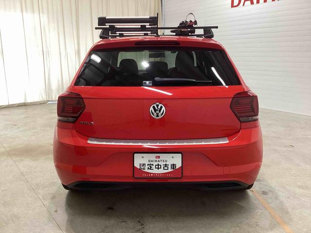 VW ポロTSIトレンドラインフロアシフト ABS エアコン ETC車載器 アルミホイール ルーフキャリア(鹿児島県)の中古車